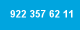 922 357 62 11